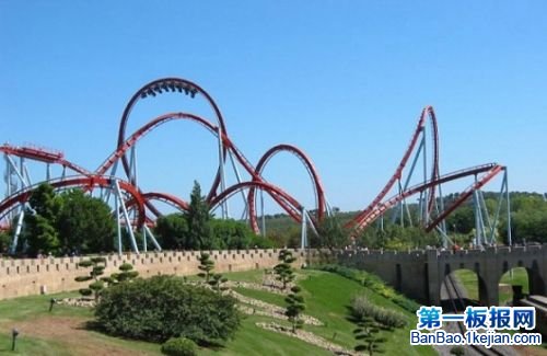 世界上最恐怖倒转的过山车