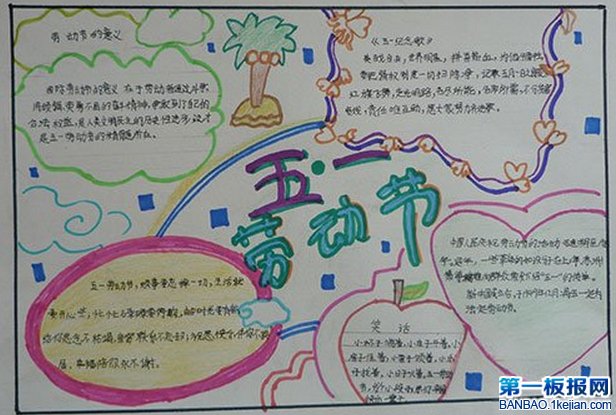 五.一劳动节手抄报-劳动的意义