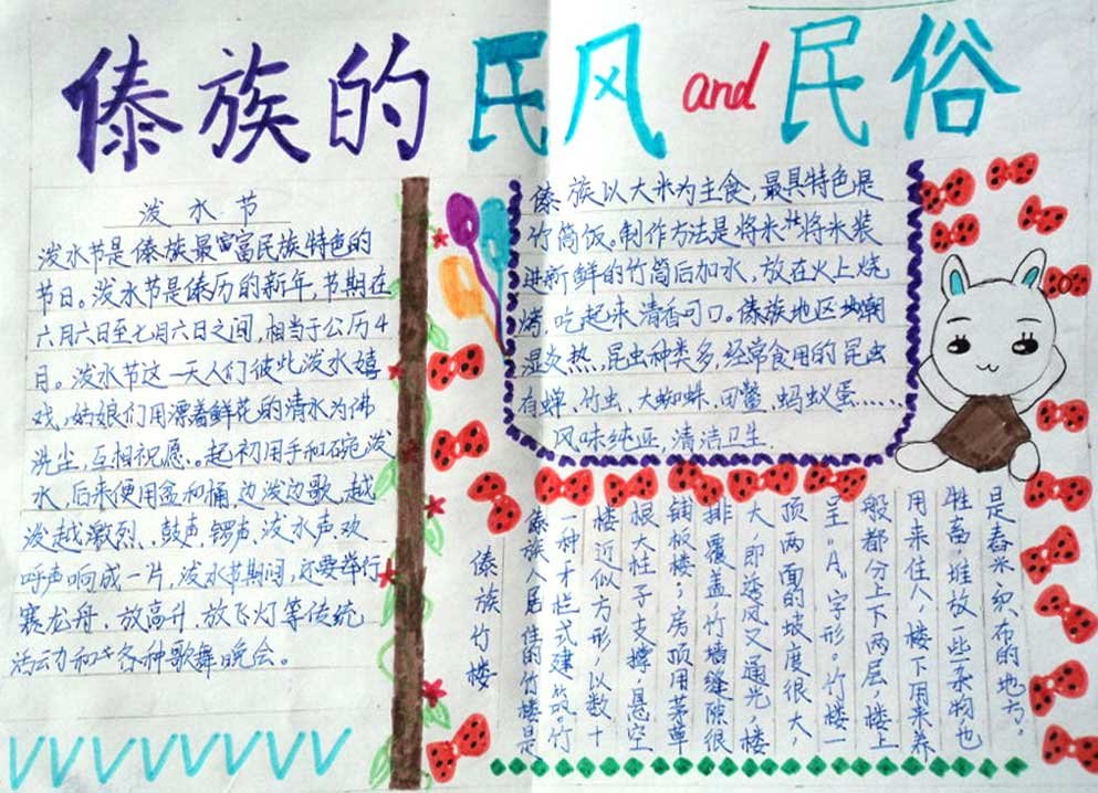 团圆新年手抄报 经典的传说介绍