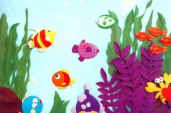 幼儿园海洋主题墙：多彩的