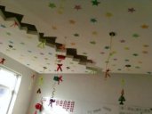 幼儿园圣诞节主题墙布置：